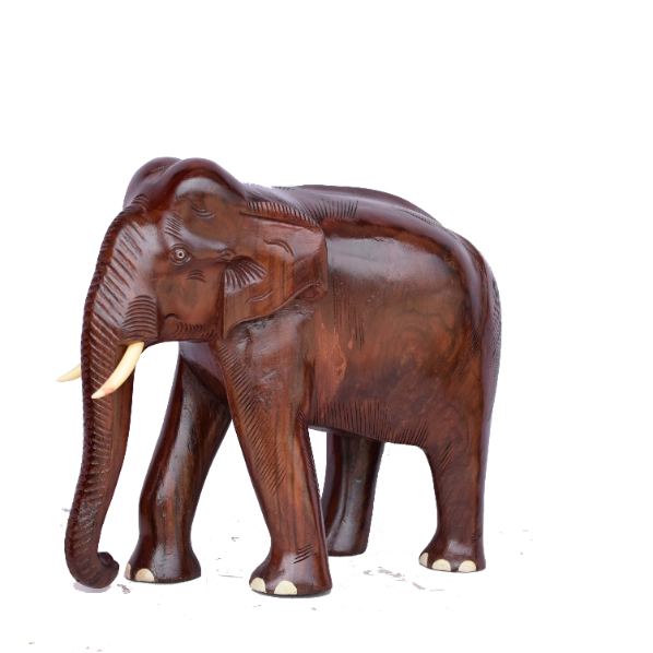 Wooden Elephant 2 inch thumbnail 4