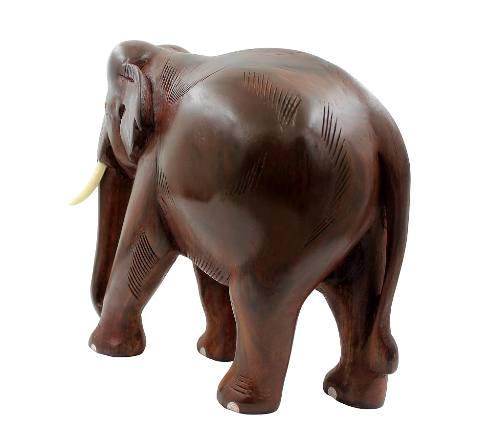 Wooden Elephant 2 inch thumbnail 3
