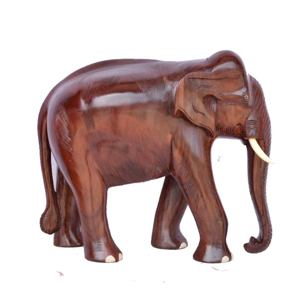 Wooden Elephant 3 inch thumbnail 8