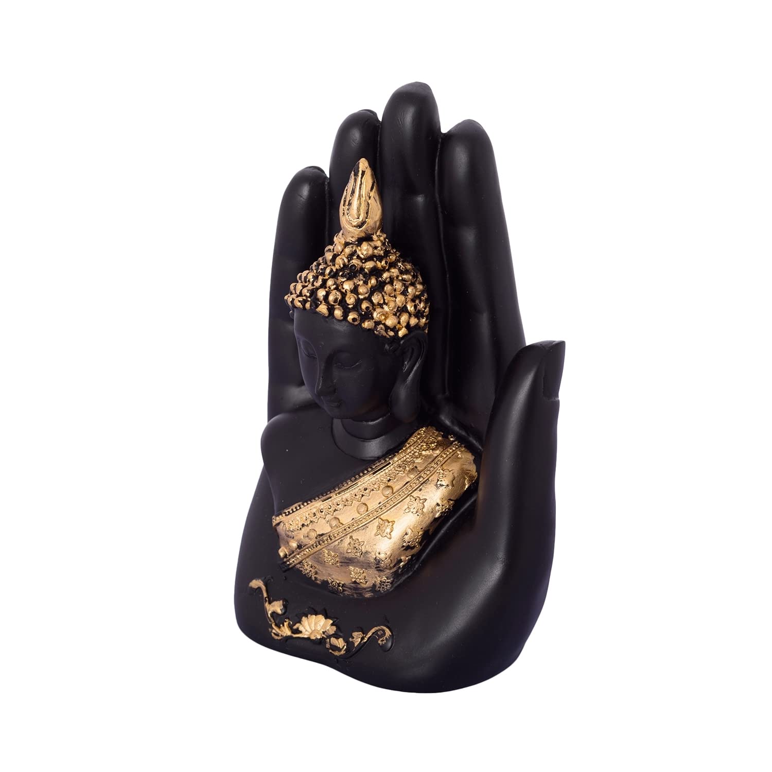 Palm Lord Buddha Idol Polyresin thumbnail 4