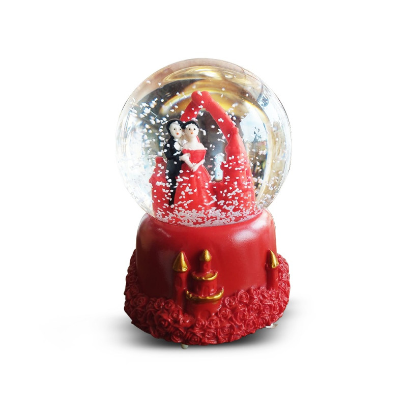 Rotating Snow Globe