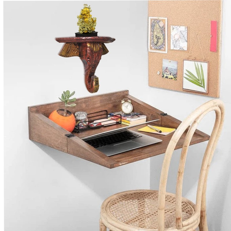 Wooden Elephant Head Wall Stand thumbnail 2