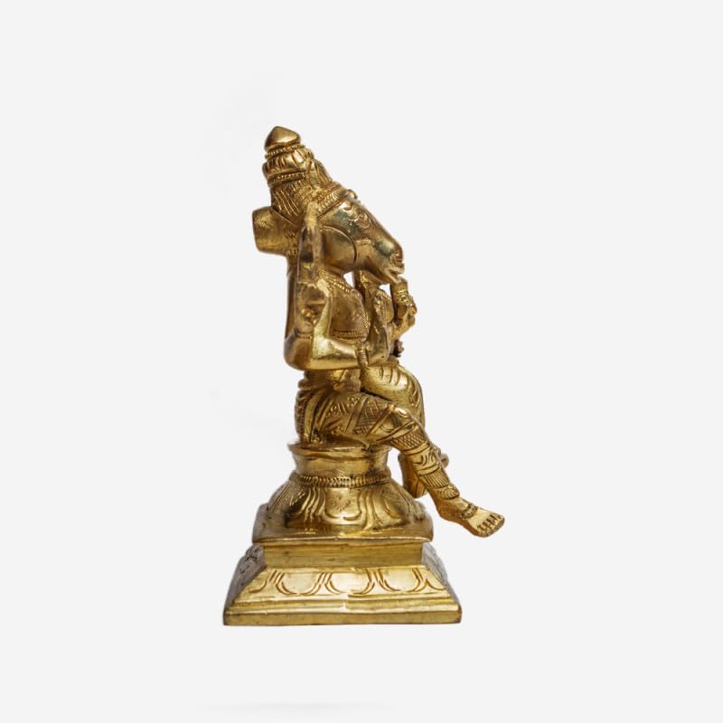 Brass Varaha Laxmi Idol for Puja thumbnail 3
