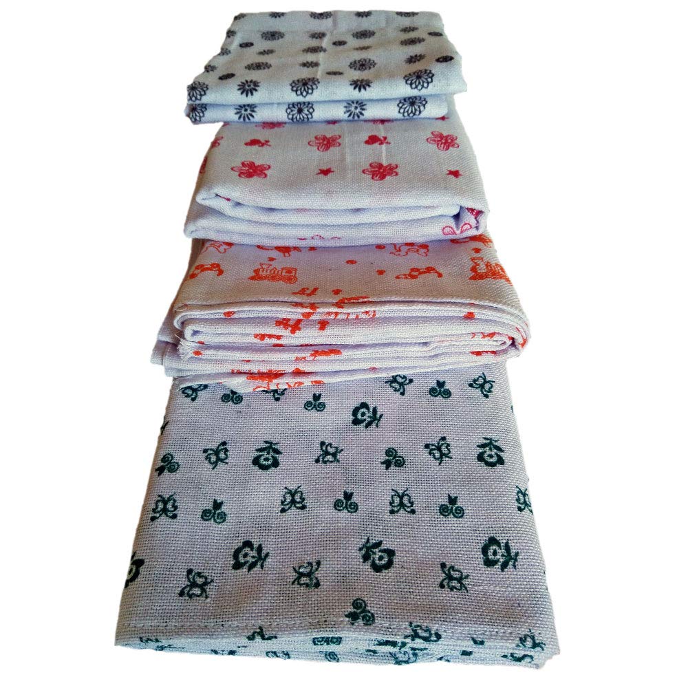 Cotton Bath Towel (Set of 4 Pieces Multicoloured, 25 x 48 Inches) thumbnail 2