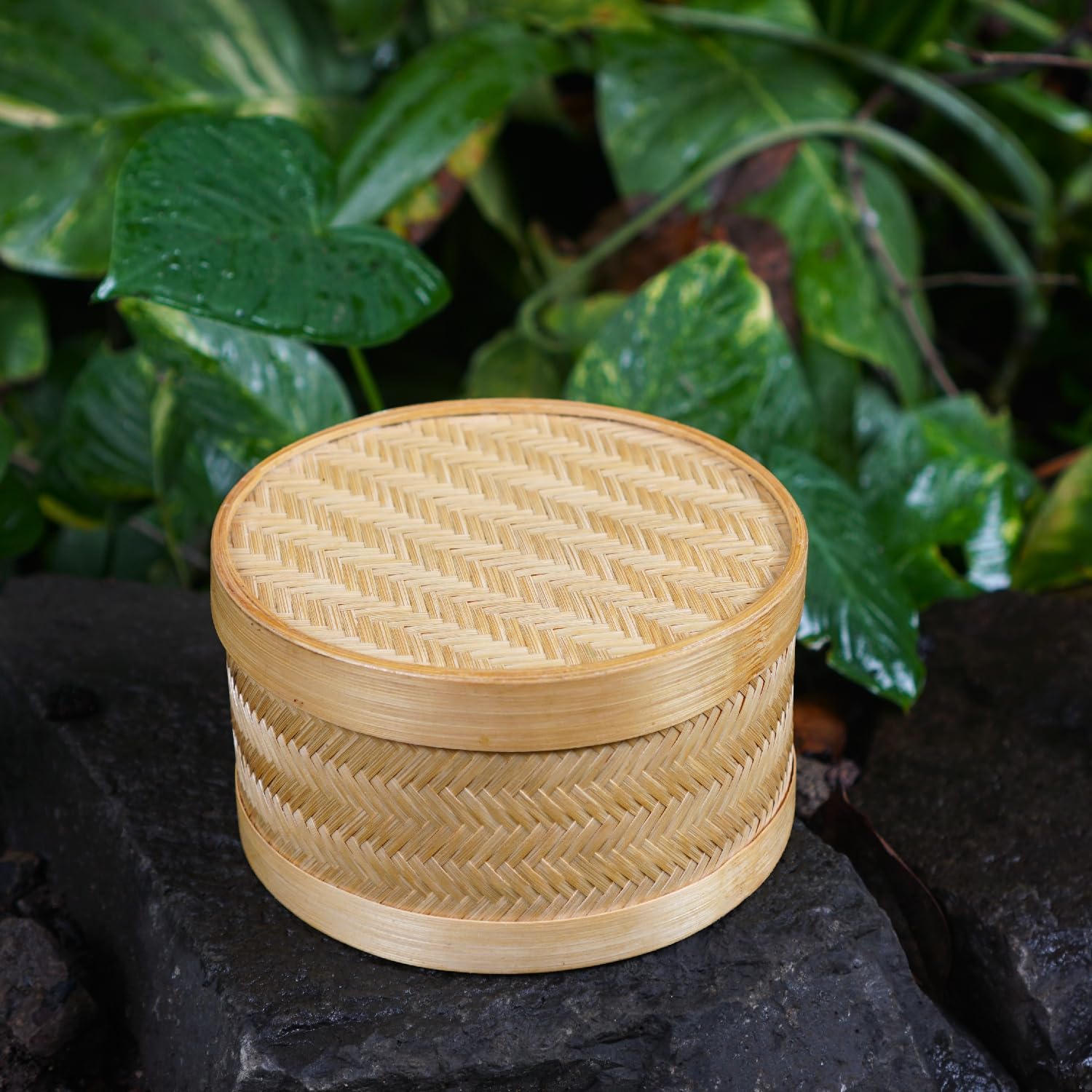 Bamboo Storage Box with Lid