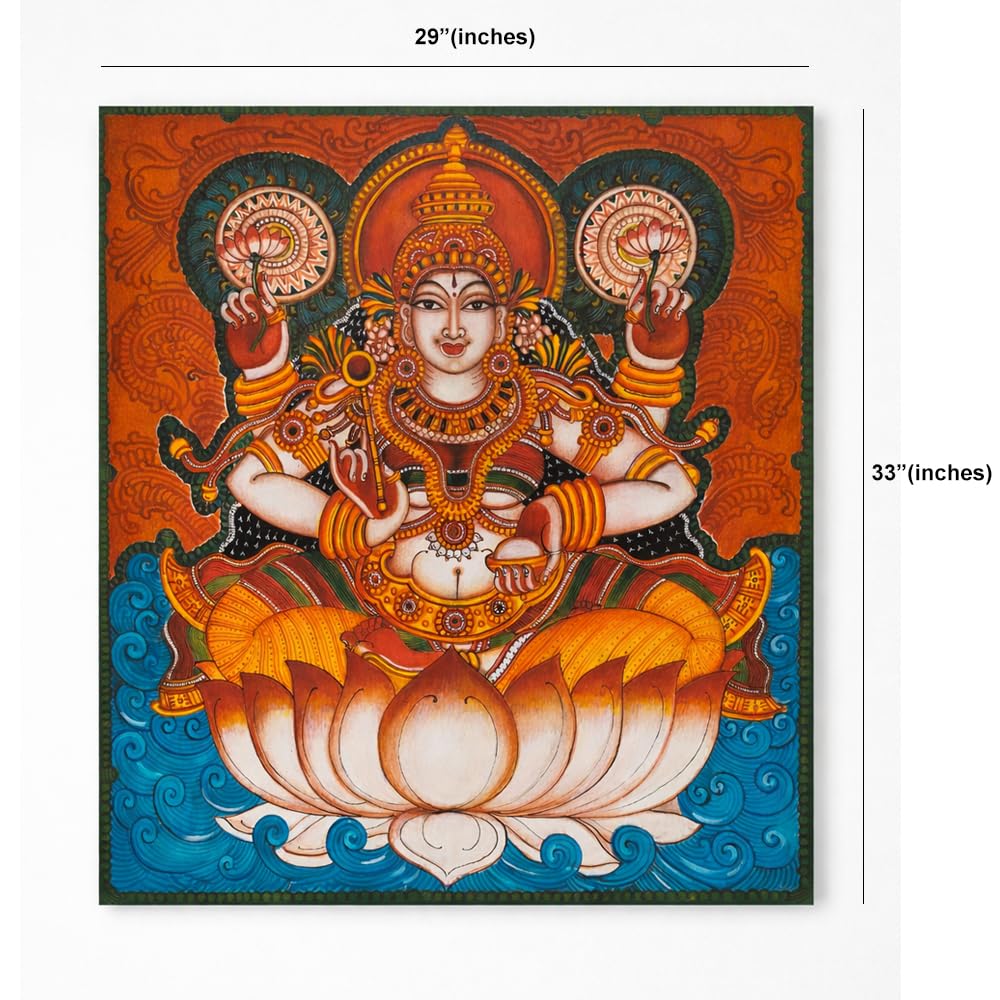 Mata Lakshmi Mural Painting