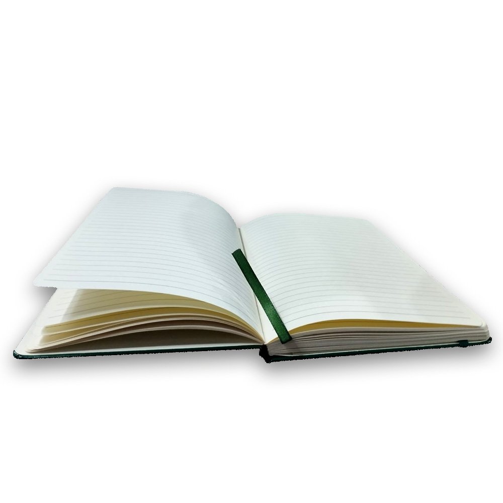 Kathakali Theme Hardbound Journals A5 size for Souvenir Gifting (Green Cover)